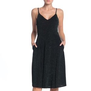 ✨Socialite Metallic Knit & Flare Dress Size XL